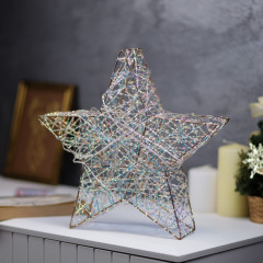 Фигура световая «Звезда плетенная» - Фото 1