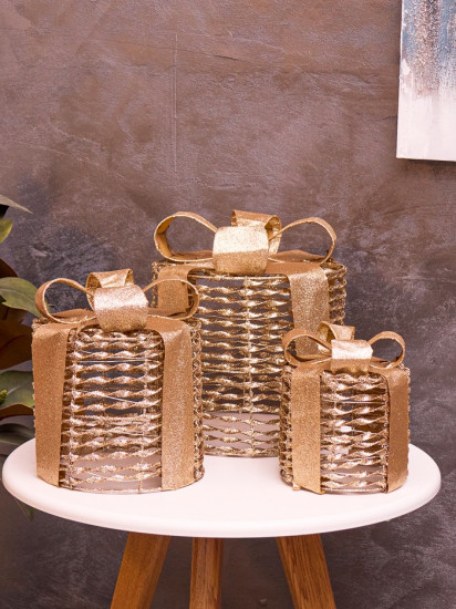 Фигура световая «Подарки цилиндр»