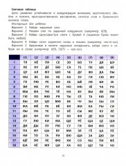 Таблицы для развития внимания, памяти и усидчивости у детей 7-9 лет - Фото 9