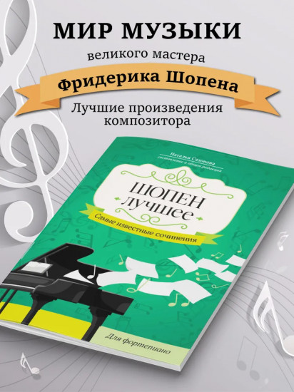 Шопен. Лучшее: самые известные сочинения: для фортепиано