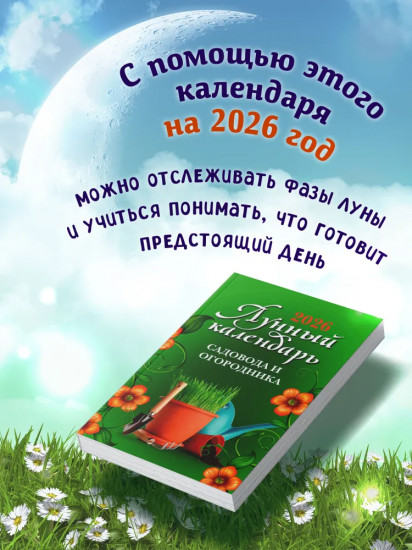 Лунный календарь садовода и огородника: 2026