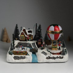 Фигурка светящаяся «Воздушный шар у катка» - Фото 2