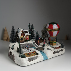 Фигурка светящаяся «Воздушный шар у катка» - Фото 3