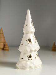 Фигурка светящаяся «Ёлочка и звёзды» - Фото 2
