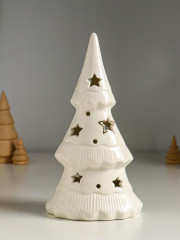 Фигурка светящаяся «Ёлочка и звёзды» - Фото 4