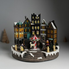 Фигурка светящаяся «Праздник в городе: Новый год» - Фото 2