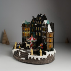 Фигурка светящаяся «Праздник в городе: Новый год» - Фото 4