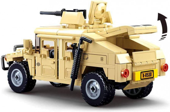 Конструктор пластиковый «Model Bricks Humvee H1»