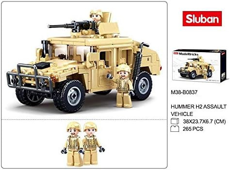 Конструктор пластиковый «Model Bricks Humvee H1»
