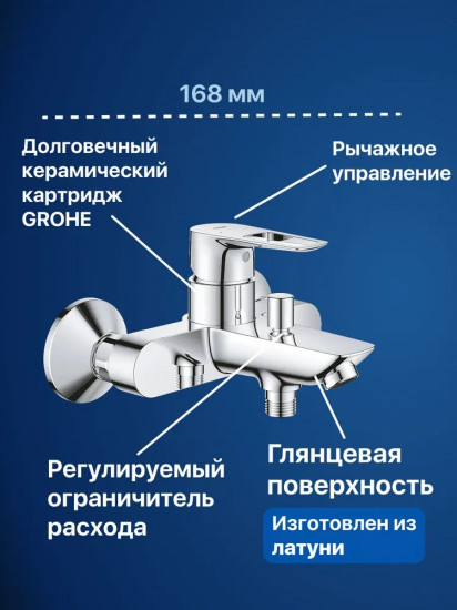 Смеситель для ванны