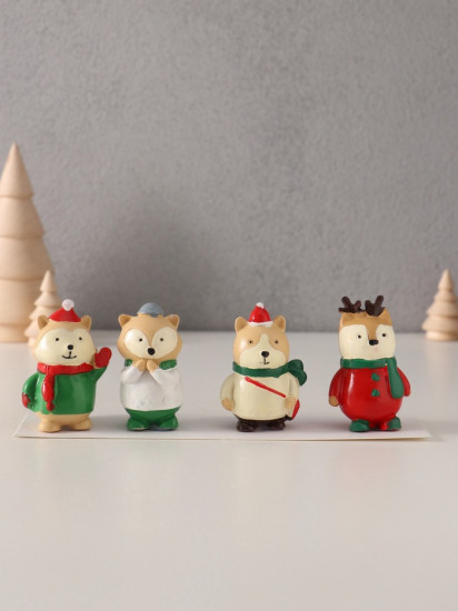 Набор фигурок «Зимние зверушки»