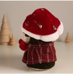 Фигурка «Бабуся-мухомор с новогодней корзиной» - Фото 3