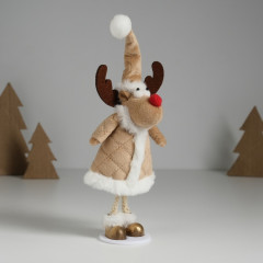 Фигурка «Олень в бежевой шубке» - Фото 1