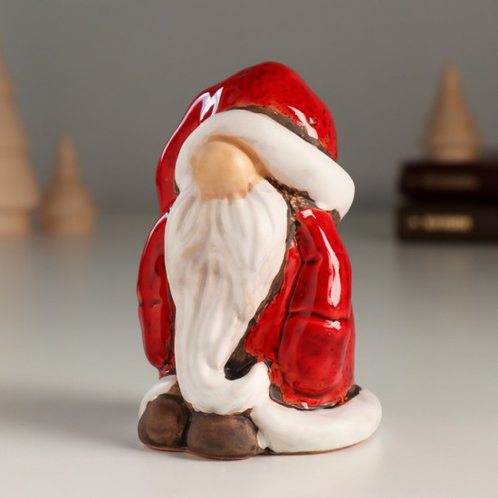 Фигурка «Дед Мороз в красном с большим носом»
