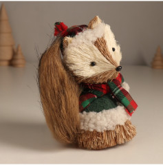 Фигурка новогодняя «Енотик в зимней одёжке» - Фото 2