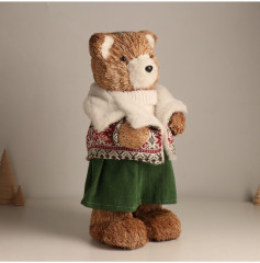 Фигурка новогодняя «Медведица в зимней одёжке» - Фото 2
