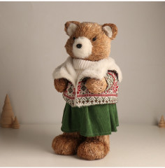 Фигурка новогодняя «Медведица в зимней одёжке» - Фото 4