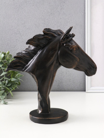 Фигурка «Бюст: Вороной конь»