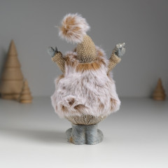 Фигурка «Дед Мороз в меховой шубе, со звездой» - Фото 3