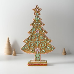 Фигурка «Ёлочка пряничная с узорами из глазури» - Фото 2