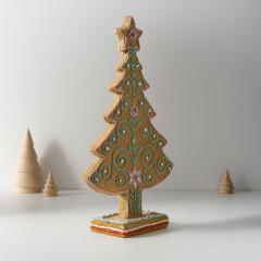 Фигурка «Ёлочка пряничная с узорами из глазури» - Фото 3