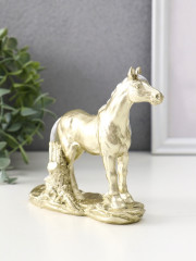 Фигурка «Лошадь золотая с серебристой гривой» - Фото 4