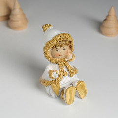 Фигурка «Малышка в белой шубке» - Фото 5