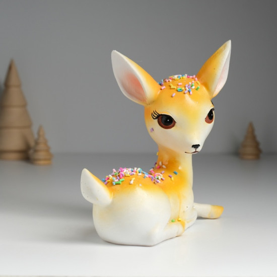 Фигурка «Олень лежащий с посыпкой»