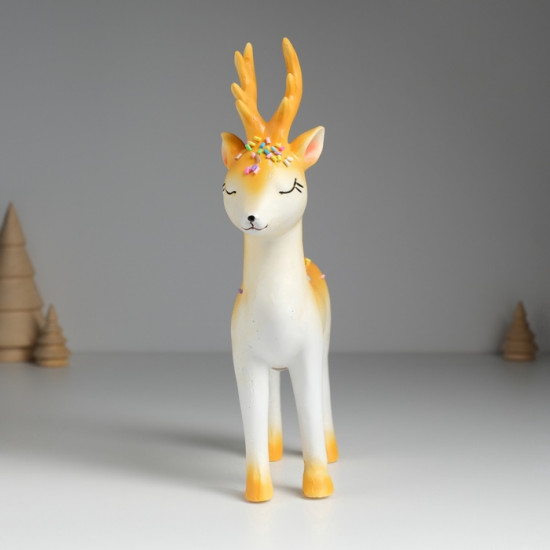 Фигурка «Олень с посыпкой и большими рогами»