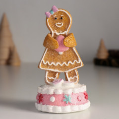 Фигурка «Пряничка на кексе с зефиркой» - Фото 1