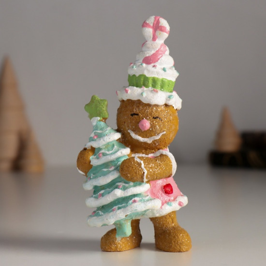 Фигурка «Пряничка с ёлочкой»