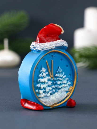 Свеча декоративная «Будильник новогодний»