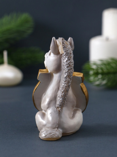 Свеча декоративная «Лошадка с подковой»