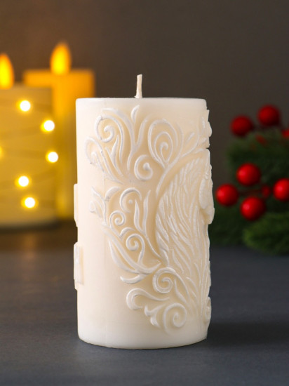 Свеча декоративная «Столбик с лошадью»