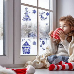 Набор наклеек на окна «Новогодние» - Фото 5