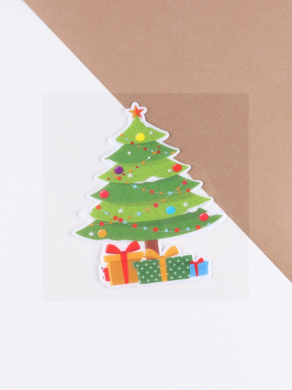 Наклейка на окна «Новогодние»