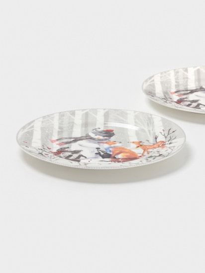 Набор тарелок «Снежные забавы»