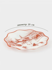 Тарелка «Новогодние забавы» - Фото 1