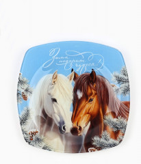 Тарелка «Зима подарит чудеса» - Фото 1