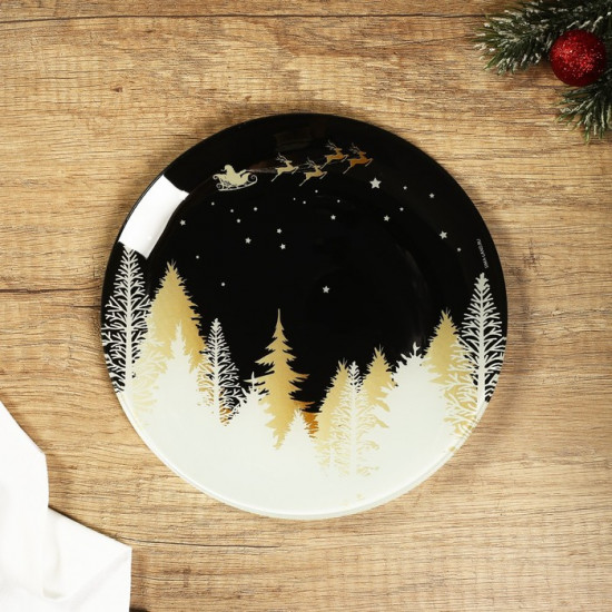 Тарелка «Новогодняя ночь»