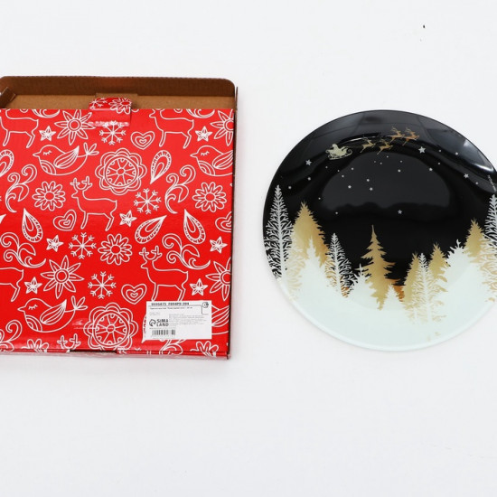 Тарелка «Новогодняя ночь»