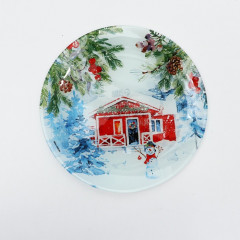 Тарелка «Акварель» - Фото 1