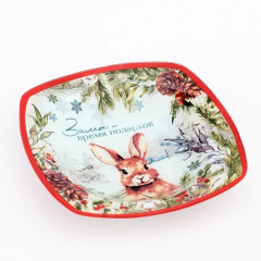 Тарелка «Зима-время подарков» - Фото 1