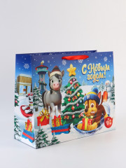 Пакет подарочный «С Новым годом!» - Фото 3