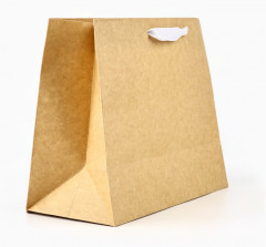 Пакет подарочный с пластиковым окном «Новый год» - Фото 3