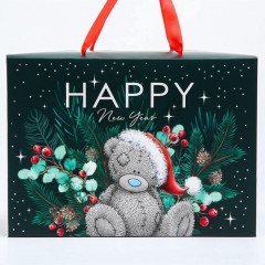 Пакет-коробка «Happy new year» - Фото 1