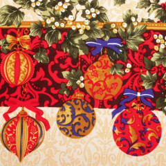 Скатерть «Ёлочные игрушки» - Фото 6