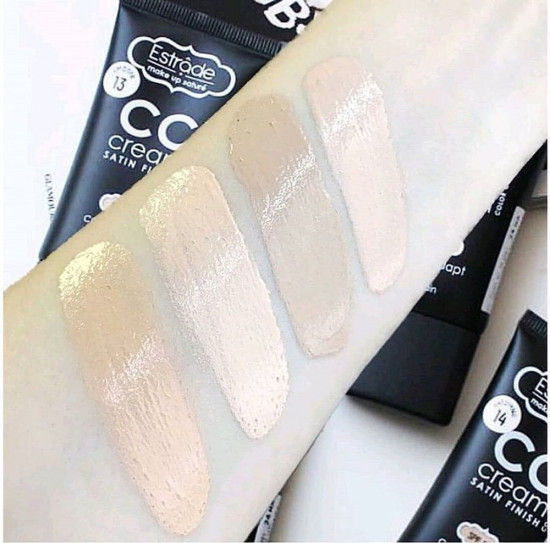 СС-крем для лица «Satin Finish» SPF10, оттенок 14 Античный
