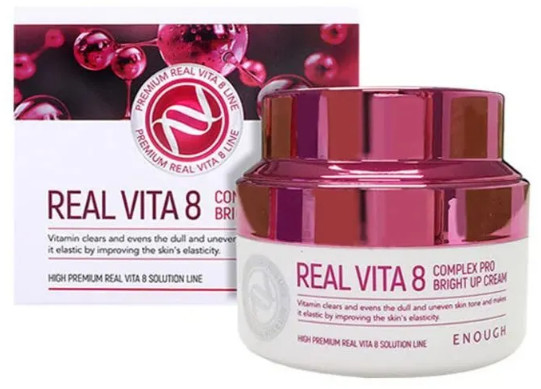 Крем для лица с витаминами для сияния кожи «Real Vita 8 Complex Pro Bright Up Cream»