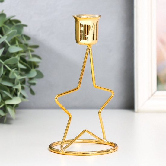 Подсвечник на 1 свечу «Звезда»